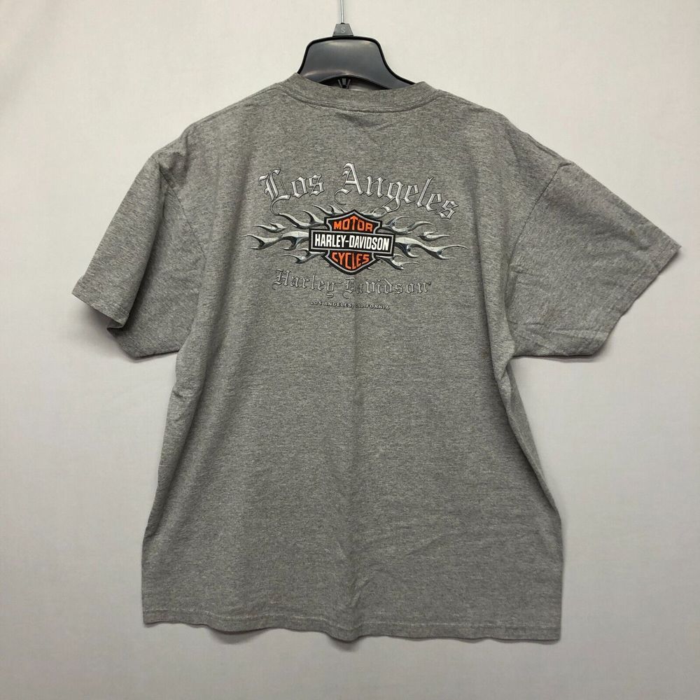 Vintage Harley Davidson 2004 LA California T-Shirt Size XL X-Large B243 -17